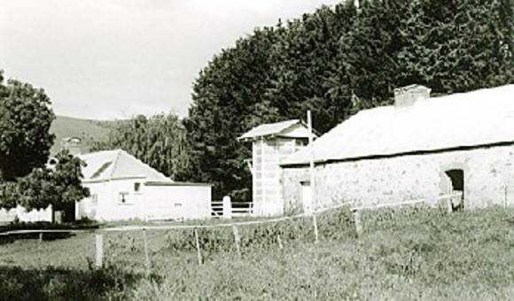 B3232 Bindi Station Back View of Workshops & Stables