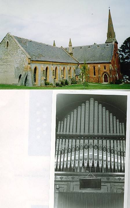 B5414 Uniting Church & Organ