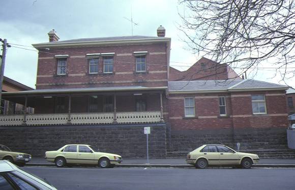 former police station ballarat rear view