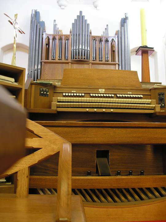 B7385 St  Paul's Anglican Church Stephen Laurie Pipe Organ