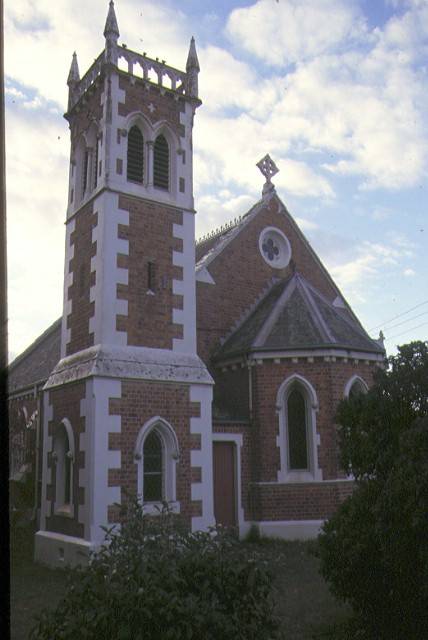 christ church old dandenong road dingley village front elevation