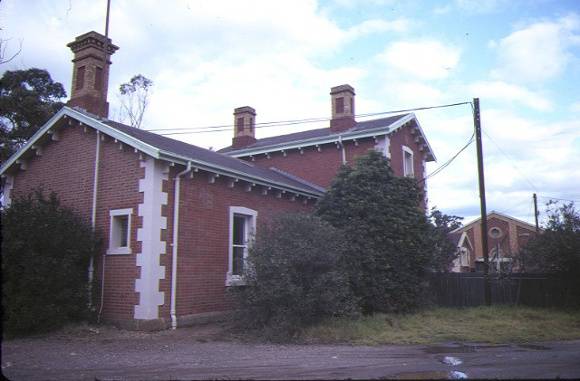 kangaroo flat railway station complex rear view jul1984