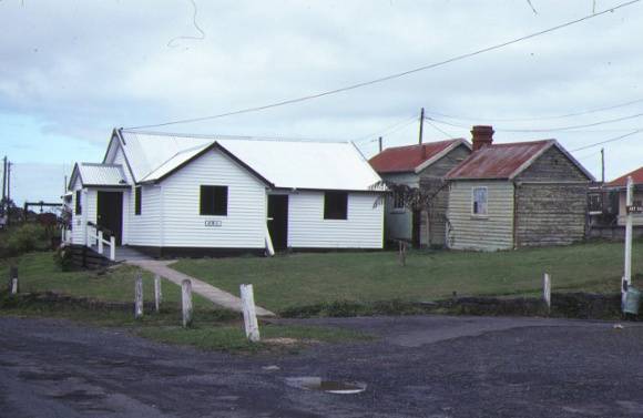 korumburra railway station complex station street korumburra outbuildings may1984