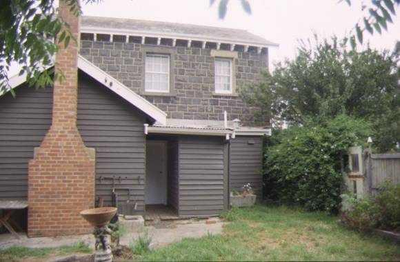 former moorabool railway station rear view dec1998