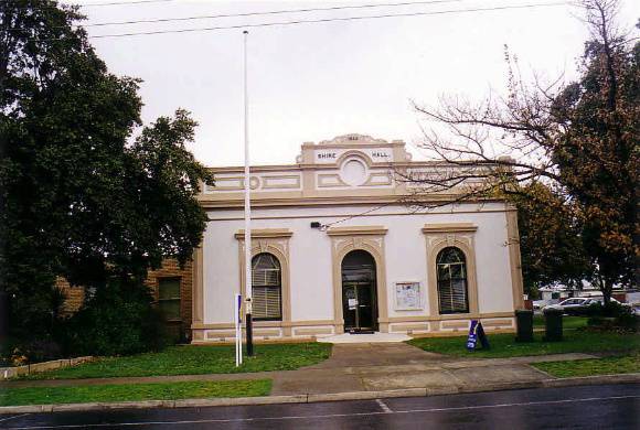 SL 157 - Former Stawell Shire Hall, 50-52 Longfield Street, STAWELL