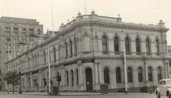 B0453 fmr Western Market Cnr William   Collins St Melbourne