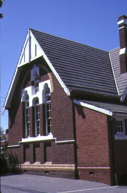 primary school number 2634 densham road armadale detail of front facade