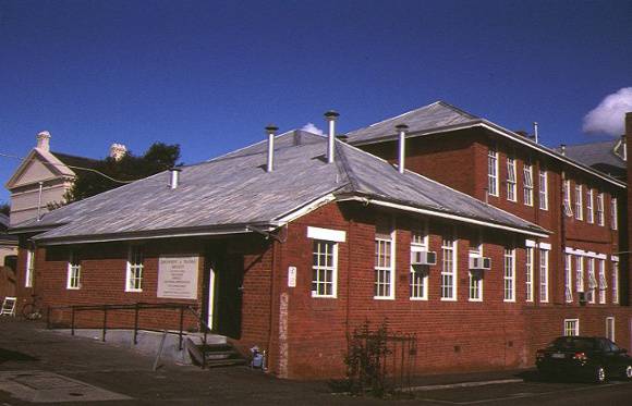 former school of mines lyttleton street castlemaine rear view 1997