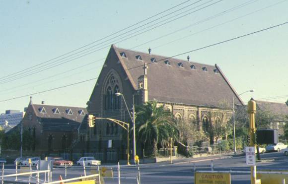 st judes church of england lygon street carlton front view