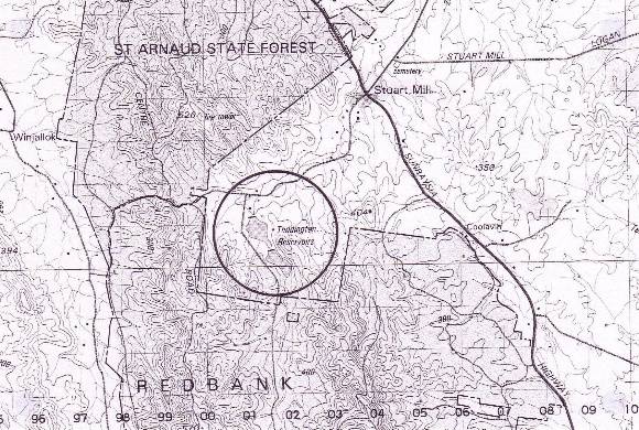 SM 10 - Teddington Reservoirs and Associated Features, Kara Kara State Park, STUART MILL