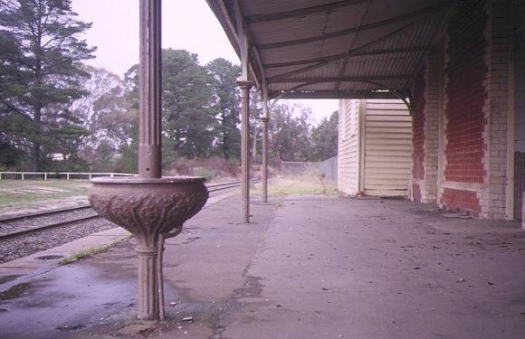 creswick railway complex platform may1995