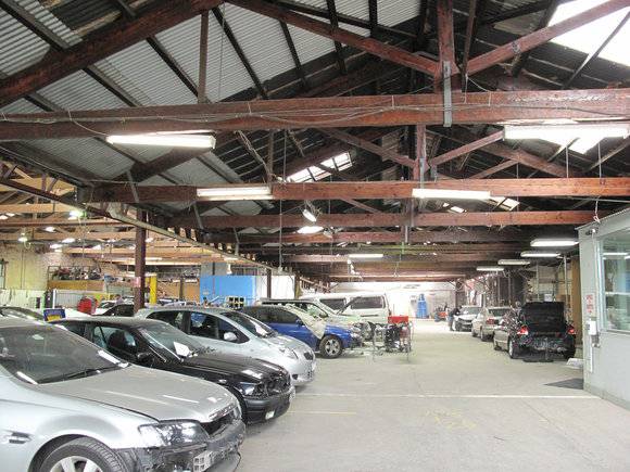 Northcote Tramways Building Thornbury May 2009 mz Car Shed Interior