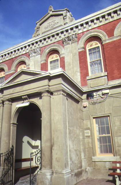 maldon district hospital chapel street maldon detail of front entrance aug1984