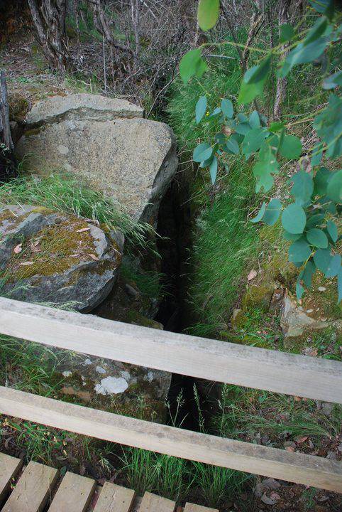 THE CANYON HYDRAULIC GOLD SLUICING SITE SOHE 2008