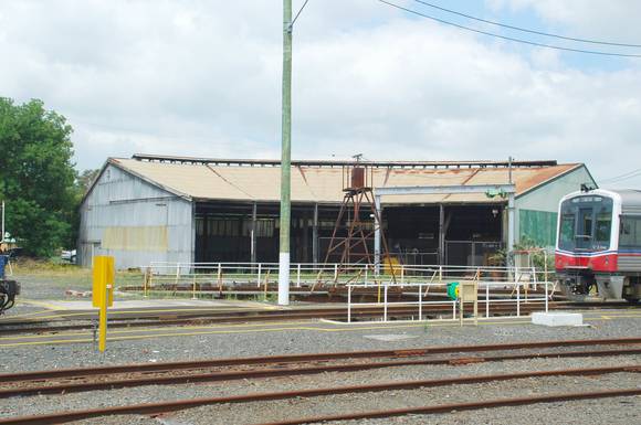 TRARALGON ENGINE SHED AND TURNTABLE SOHE 2008