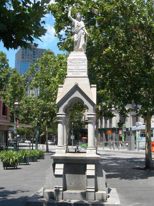 WOMENS CHRISTIAN TEMPERANCE UNION DRINKING FOUNTAIN SOHE 2008