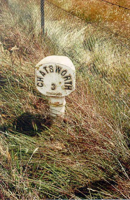 1 cast iron mile posts caramut 3 miles