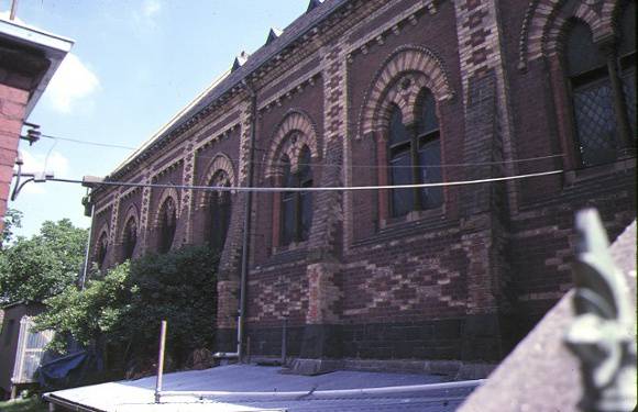 st judes church of england lygon street carlton side elevation dec1978