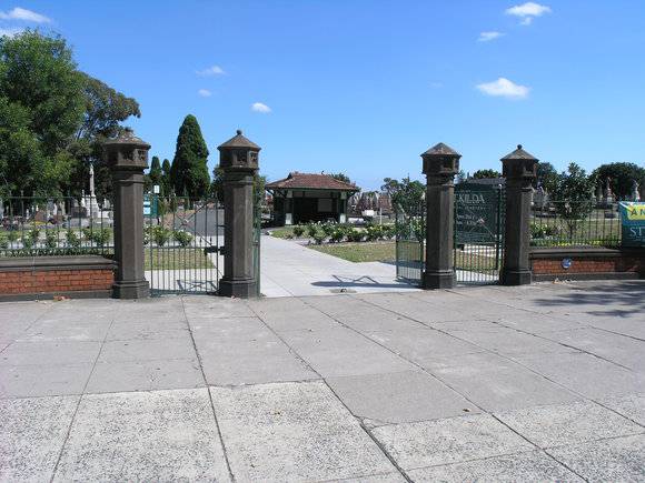 ST KILDA CEMETERY SOHE 2008