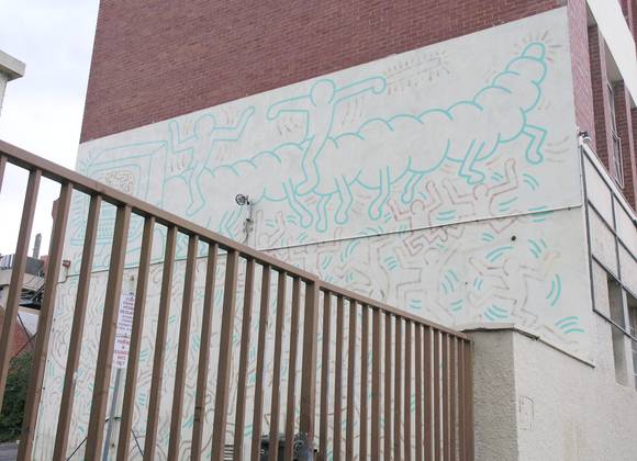 KEITH HARING MURAL SOHE 2008