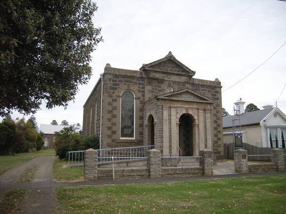 FORMER WESLEYAN CHURCH, PARSONAGE AND COMMON SCHOOL SOHE 2008