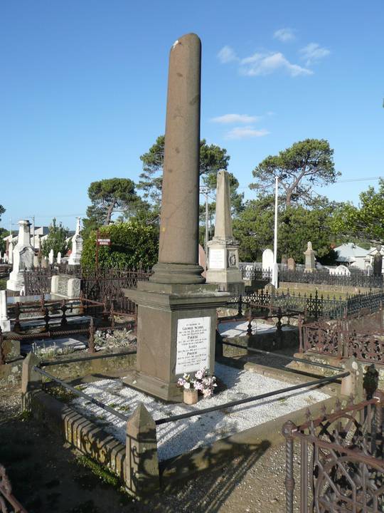 EUREKA MEMORIALS, OLD BALLARAT CEMETERY SOHE 2008