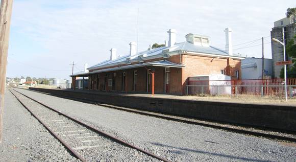 ST ARNAUD RAILWAY STATION SOHE 2008
