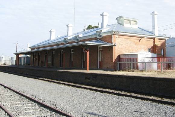 ST ARNAUD RAILWAY STATION SOHE 2008