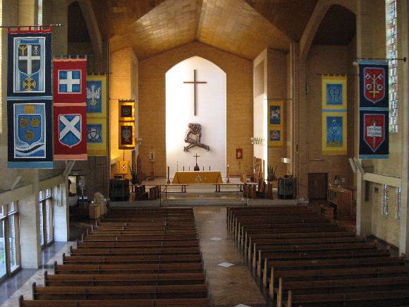 H0124 St Andrews Brighton interior view to front of church May 2009