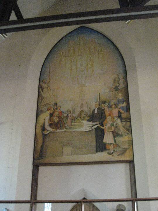 H0124 St Andrew Brighton Napier Waller Mural May 2009