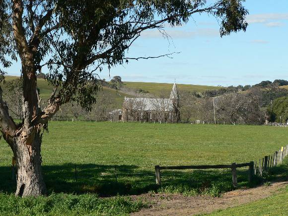 23706 Entrance to Golf Hill with the Presbyterian Church Shelford 223