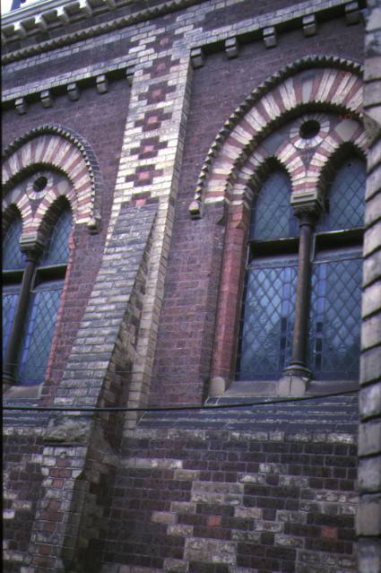 st judes church of england lygon street carlton window detail