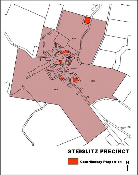 Steiglitz Heritage Precinct Map
