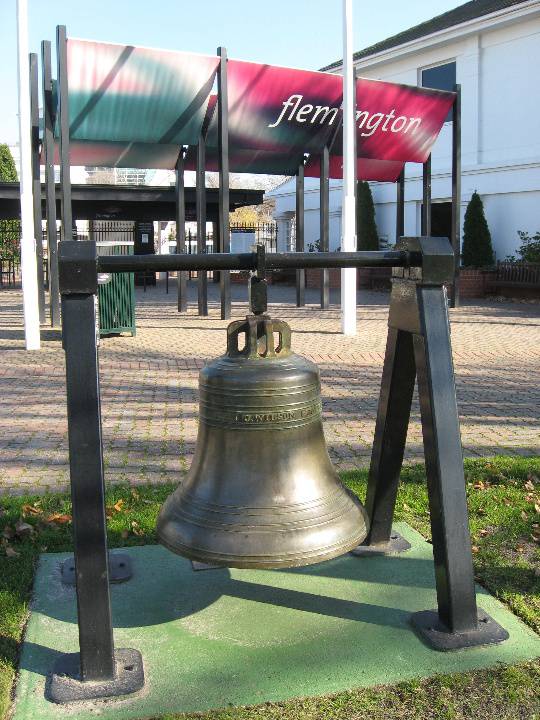 Flemington Racecourse_brass bell_KJ_15 Jun 09  