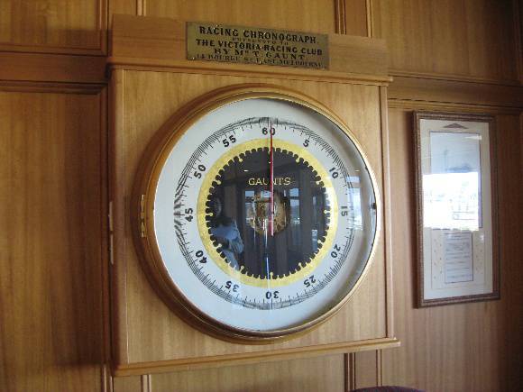 Flemington Racecourse_chronographic clock_KJ_15 Jun 09  
