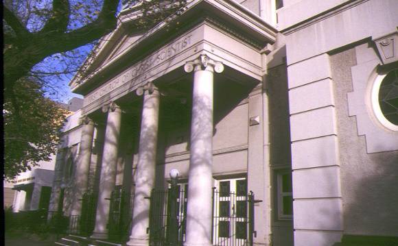 1 first church of christ scientist melbourne front elevation may1998