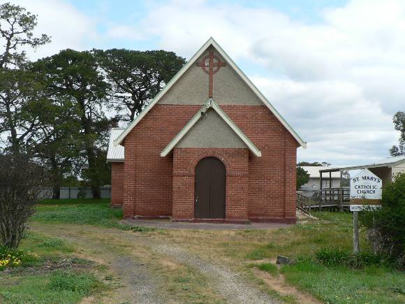 St Mary's Catholic Church, Midland Highway, Lethbridge