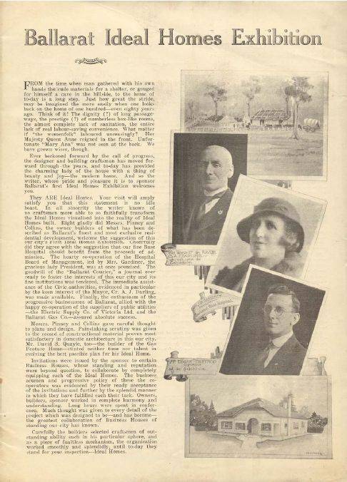 Ideal Homes Exhibition Booklet 1933, p.2. - 