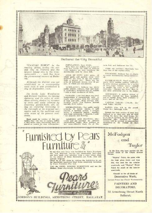 Ideal Homes Exhibition Booklet 1933, p.10. - 