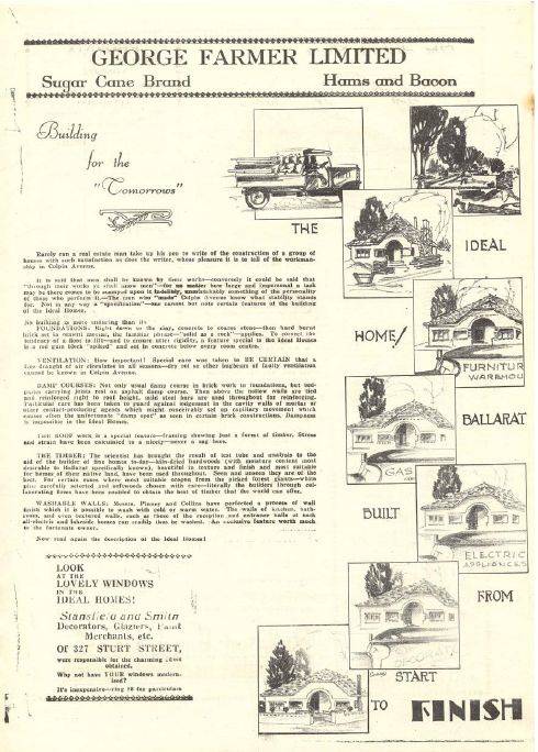 Ideal Homes Exhibition Booklet 1933, p.13. - 
