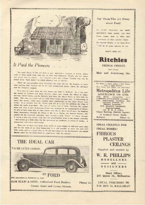 Ideal Homes Exhibition Booklet 1933, p.18. - 