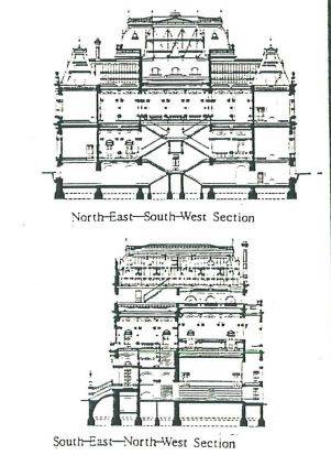 Bendigo Law Courts historic drawings