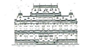Bendigo Law Courts historic drawings