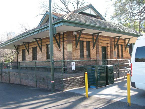 Yarra Park electrical substationJuly 2009