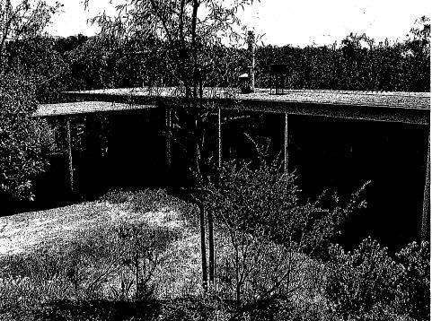 HO224 - Arnold house, carport and house - view from south (rear)