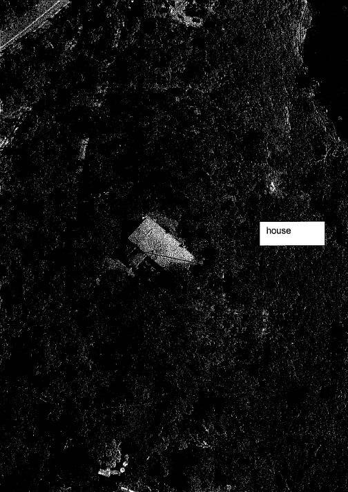 HO224 - Plan prepared from recent aerial image (Nillumbik Shire, NTS) contributory elements as shown.