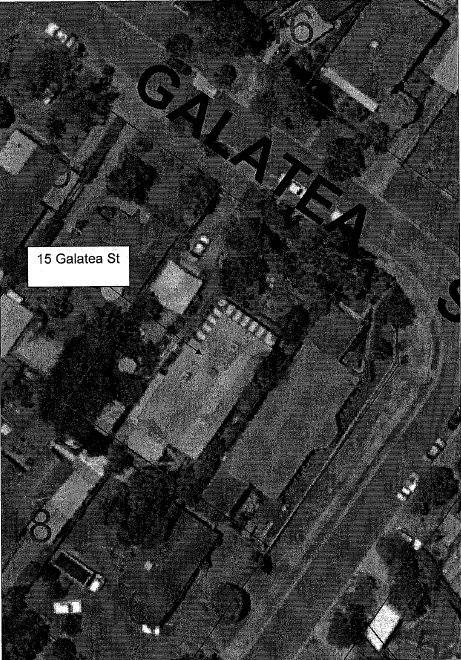HO203 - Peers house - Plan prepared from recent aerial image