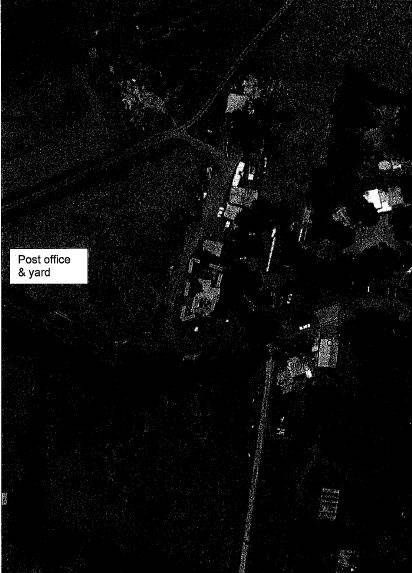 Arthurs Creek Store and Post Office - Plan prepared from recent aerial image (Nillumbik Shire, NTS) contributory elements as shown