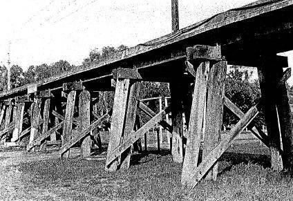 Railway Timber Trestle Bridge, Panther Place
