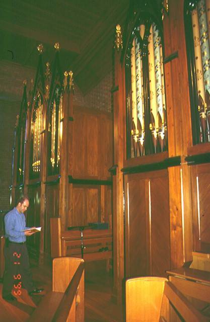1 pipe organ st patricks rogers street mentone front view 1 sep1999